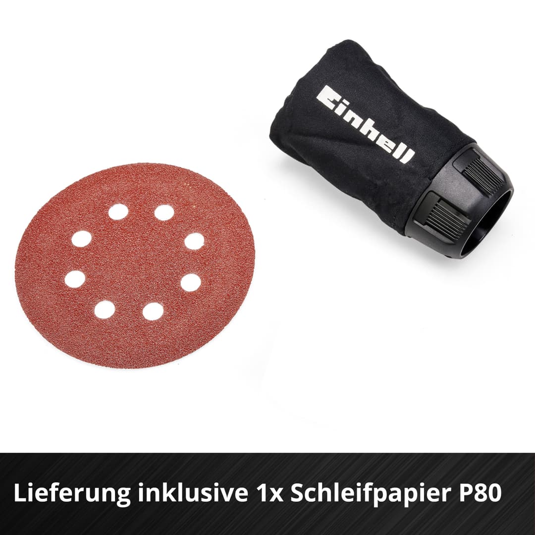 Einhell Exzenterschleifer TE-RS 18 Li - Solo | Rot