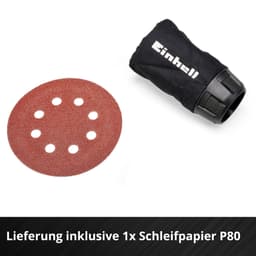 Einhell Exzenterschleifer TE-RS 18 Li - Solo | Rot