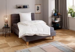 QUEENS TEXTILES Bettdecke Luxus | Weiß