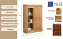 OTTO home Highboard Indra | Holztöne 3