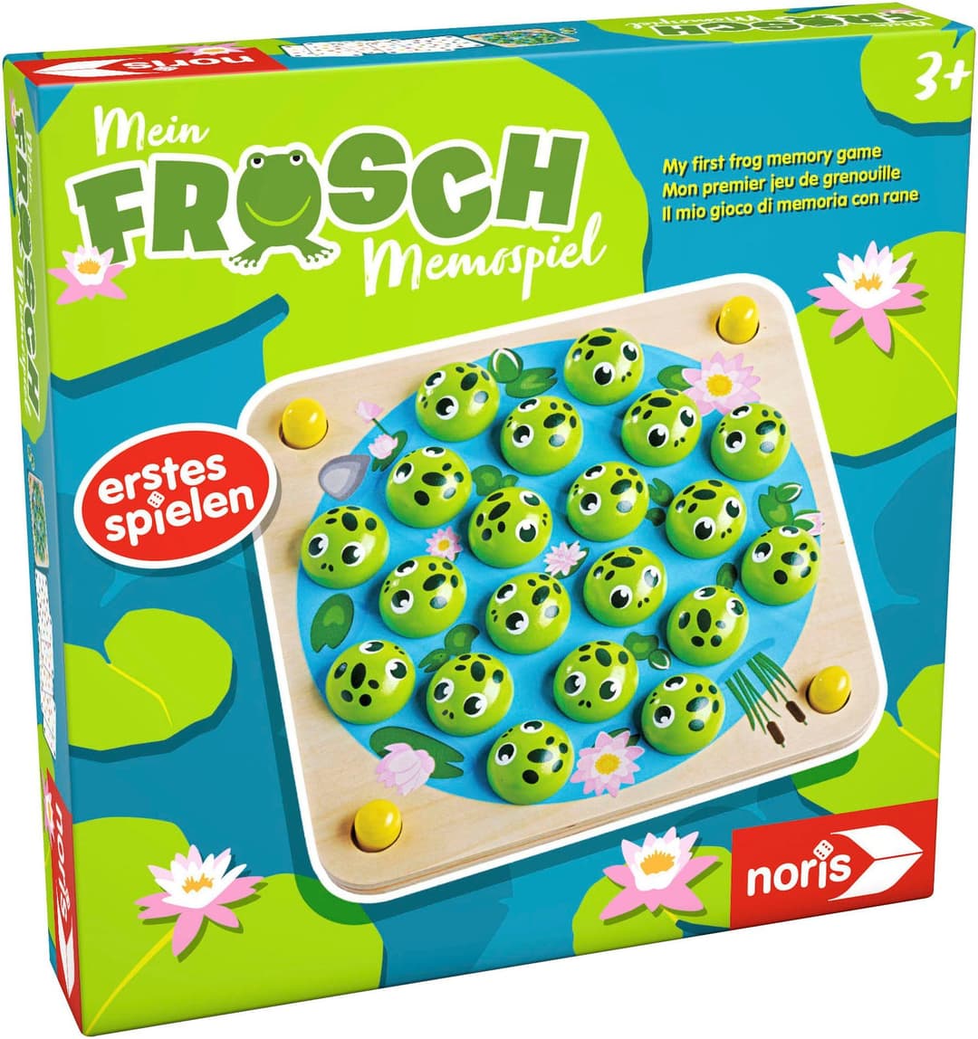 Noris Spiel Mein Frosch Memo-Spiel | Mehrfarbig