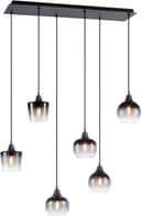 JUST LIGHT Pendelleuchte ZEA | Schwarz