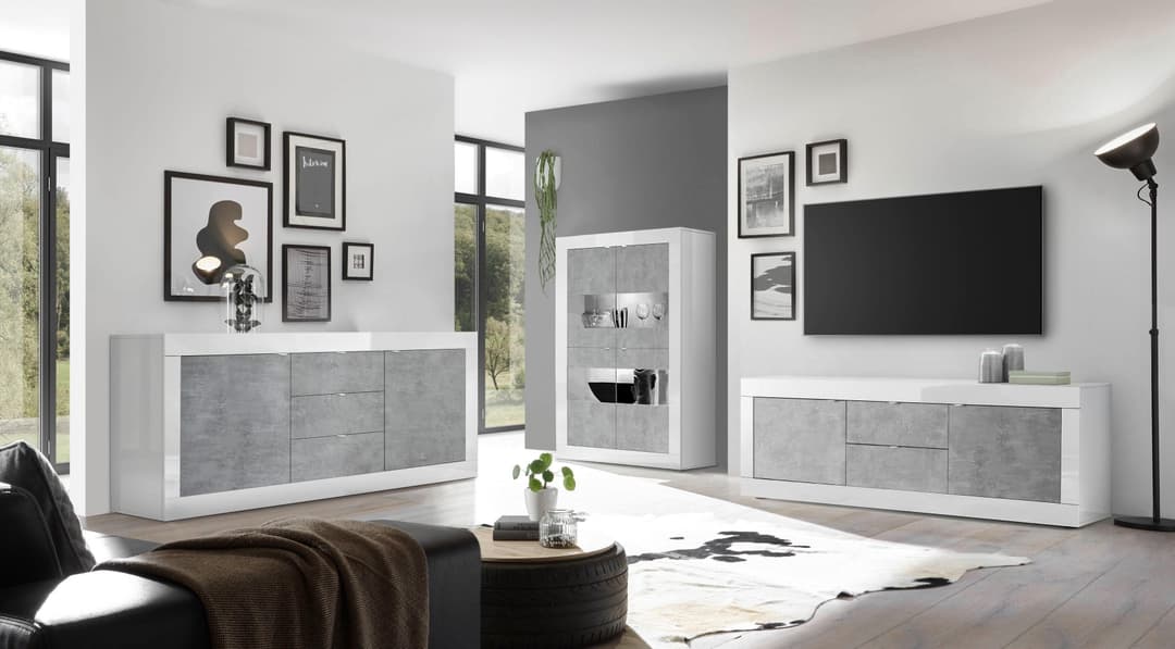 Home affaire Vitrine Basic | Weiß