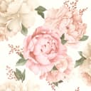 Rasch Papiertapete mit großen Blumen 278705 | Rosa 2