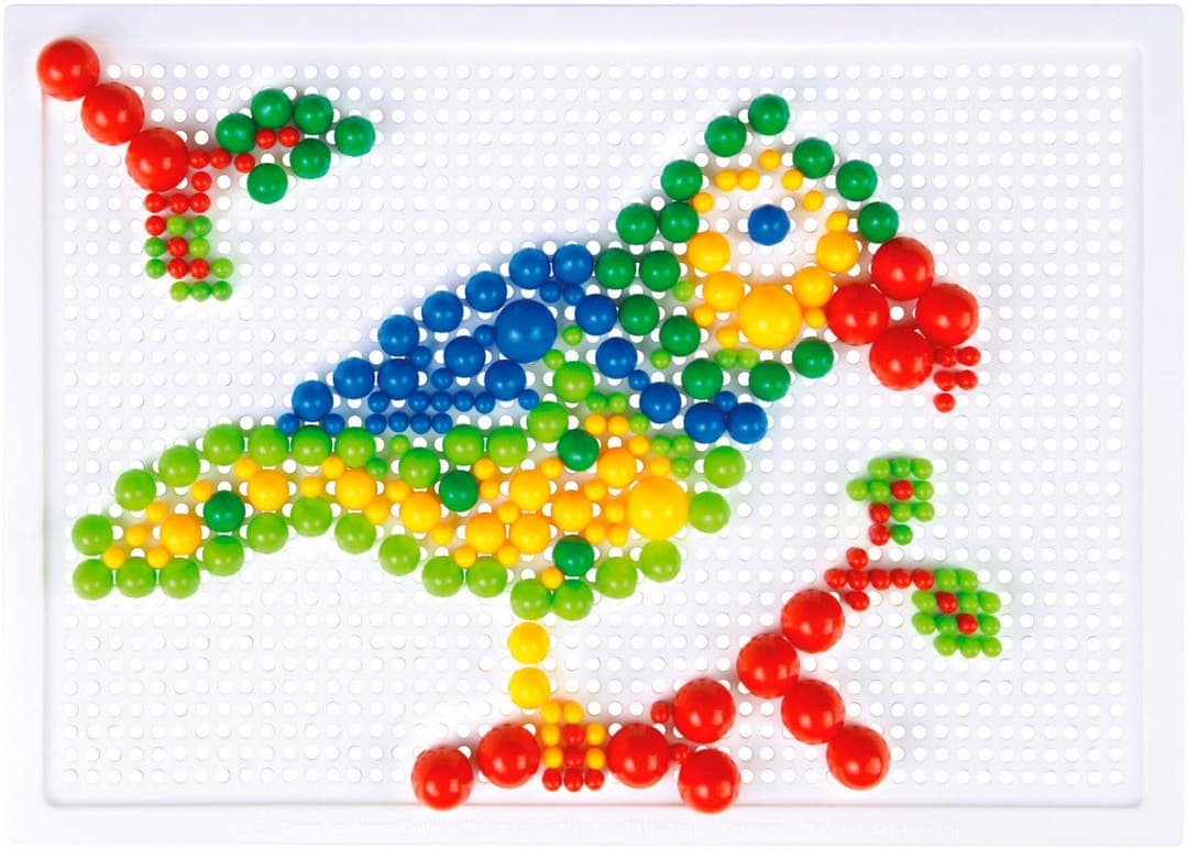 Lena® Kreativset Mosaik Set color Mix | Mehrfarbig