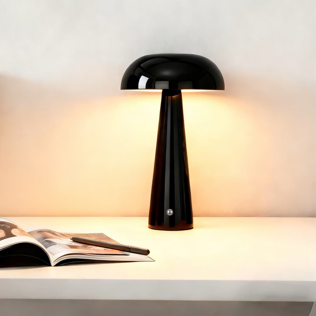 OTTO home LED Tischleuchte Katniss | Schwarz