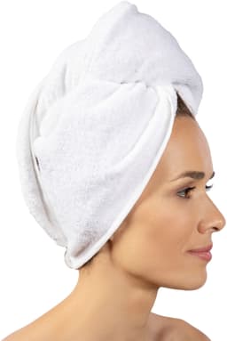 Möve Turban-Handtuch | Weiß