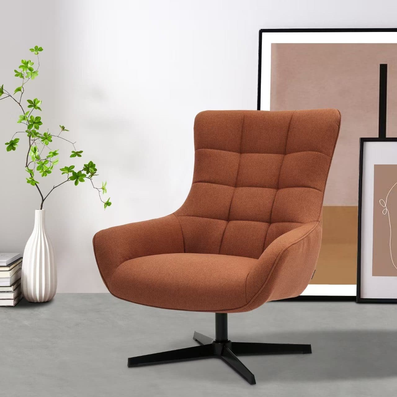OTTO home Ohrensessel LEMOORE | Terrakotta