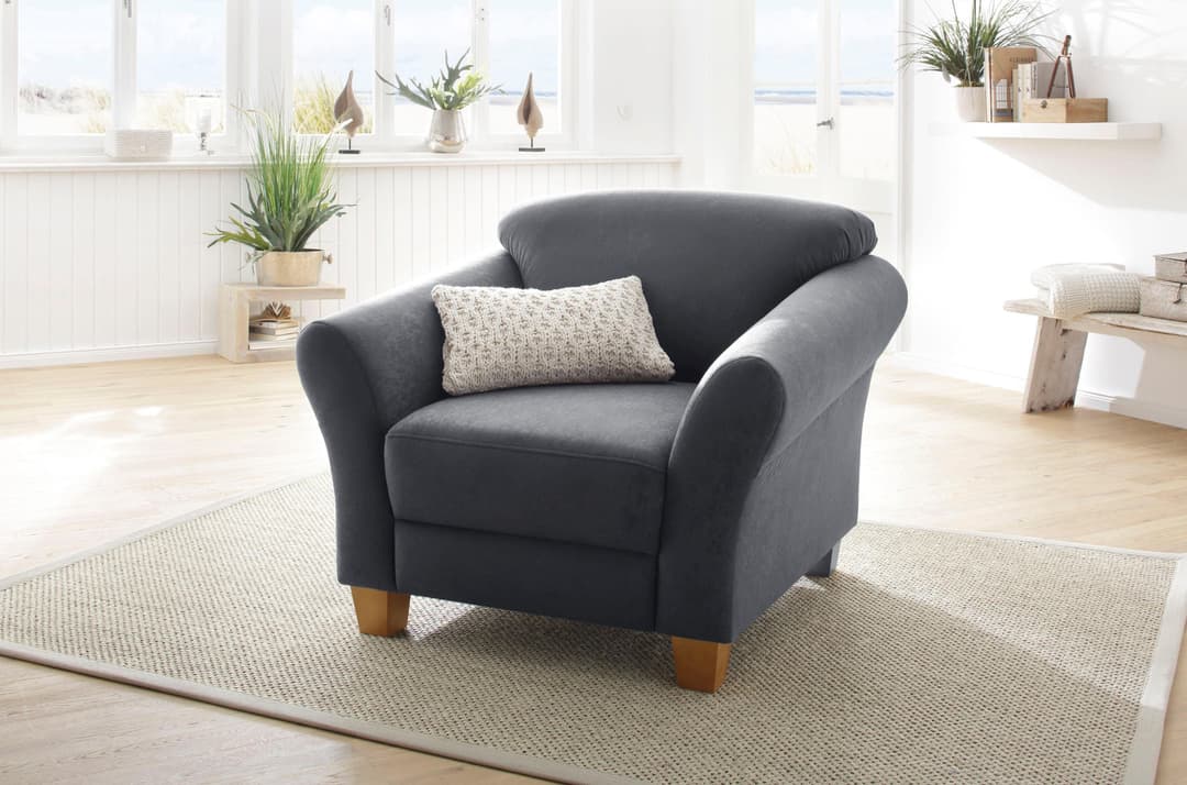Home affaire Sessel Gotland | Grau