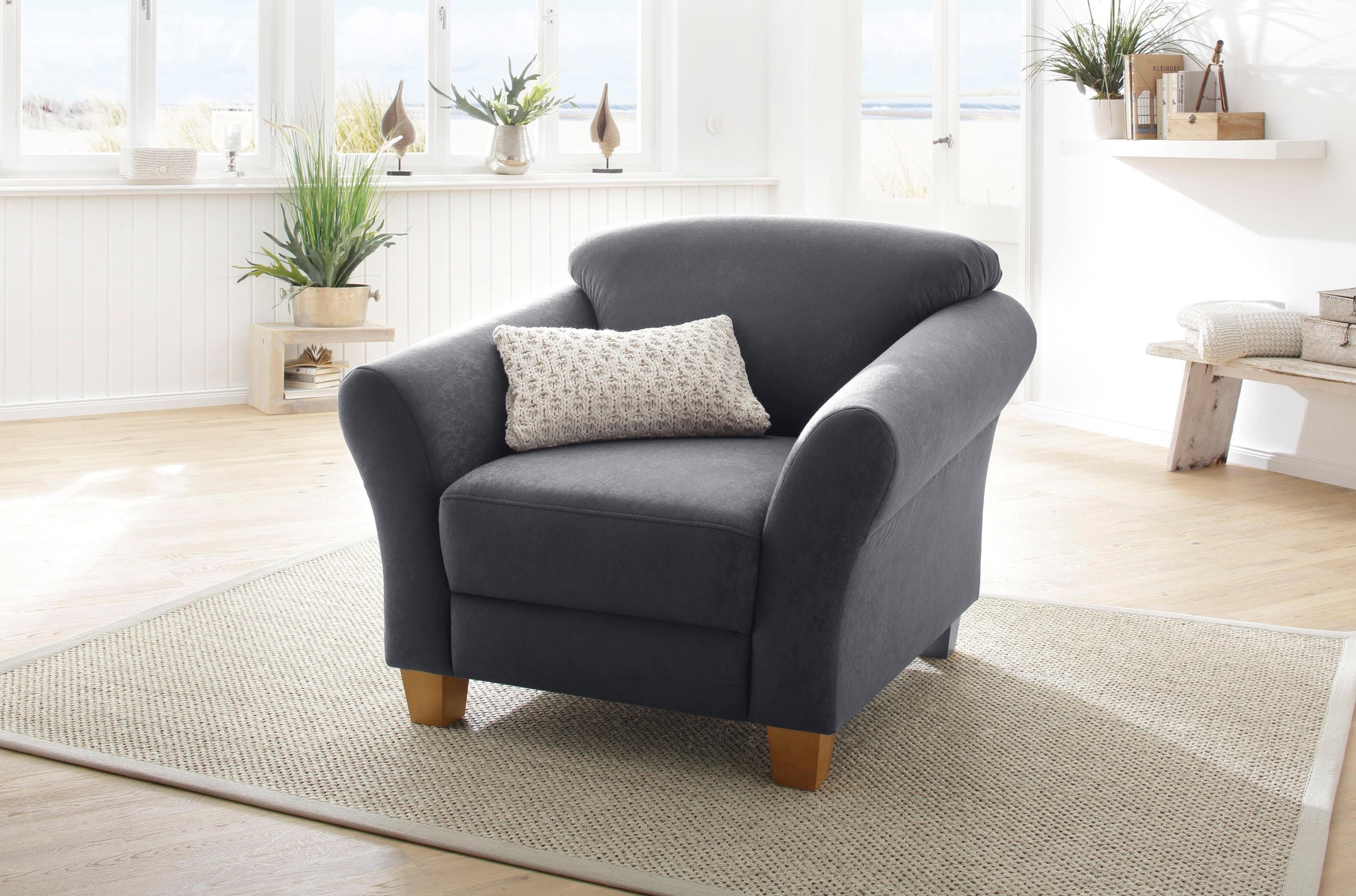 Home affaire Sessel Gotland | Grau