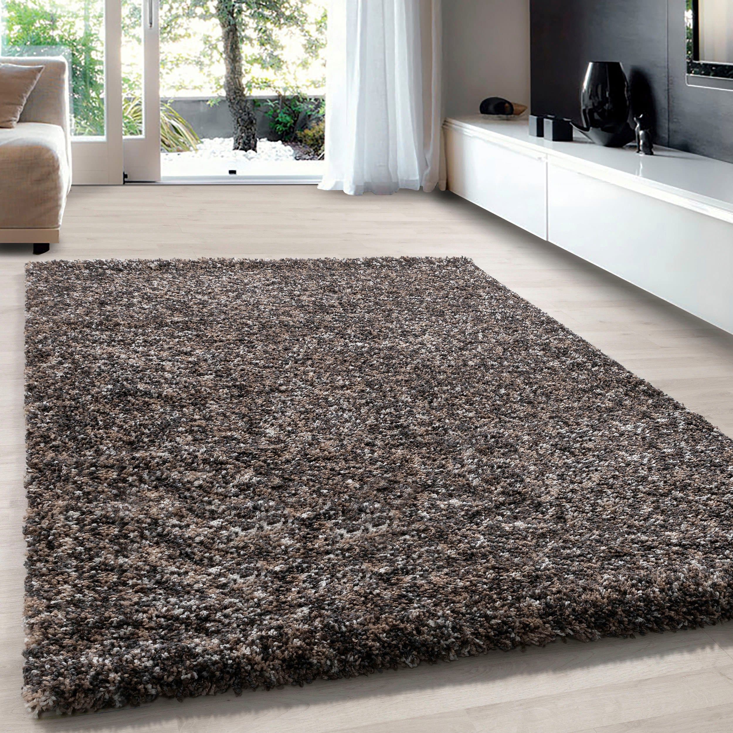 Ayyildiz Teppiche Enjoy Shaggy Hochflor-Teppich | Braun