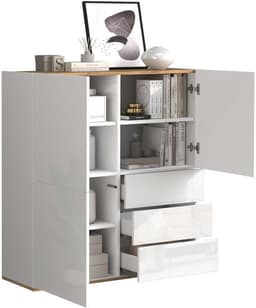 OTTO home Highboard GARDA | Weiß