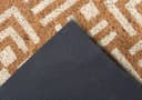 HANSE Home Fußmatte Mix Mats Kokos Hello Geometric | Braun 4