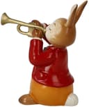 Goebel Osterhase Figur Hase - Eifriger Trompeter | Mehrfarbig 2