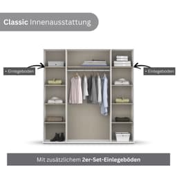 rauch Nabila Kleiderschrank | Weiß