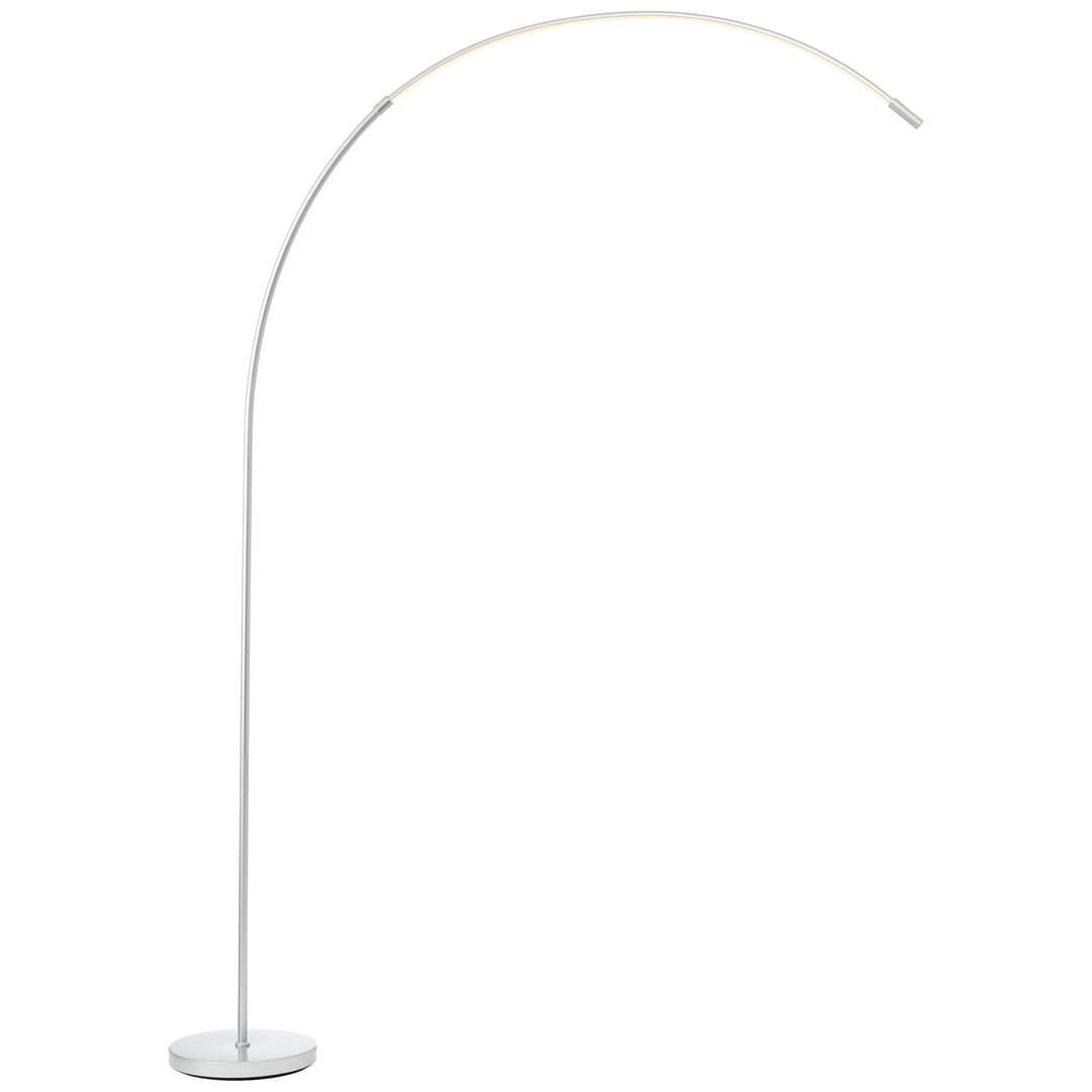 Brilliant LED Stehlampe Bow | Silber