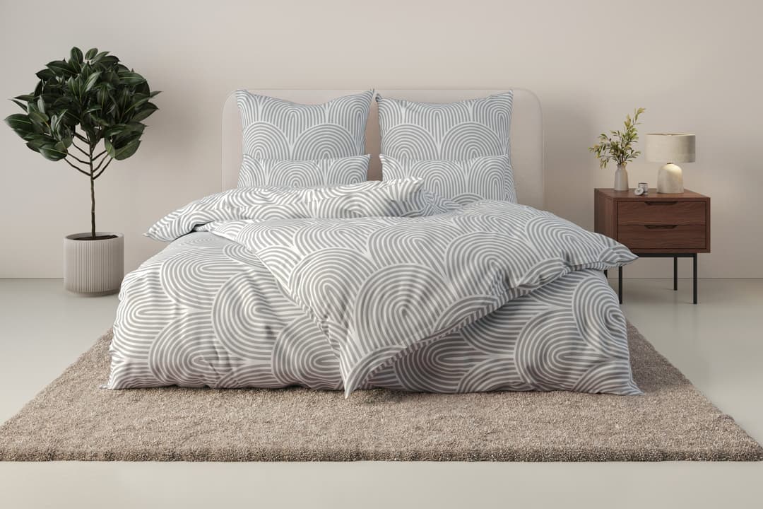 OTTO home Bettwäsche Matilda | Grau