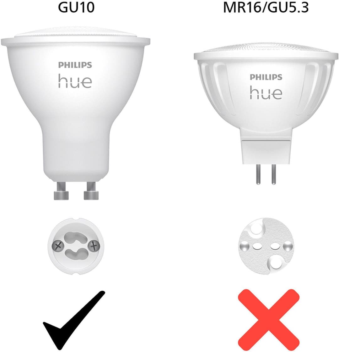 Philips Hue White and Color Ambiance LED-Leuchtmittel | Weiß