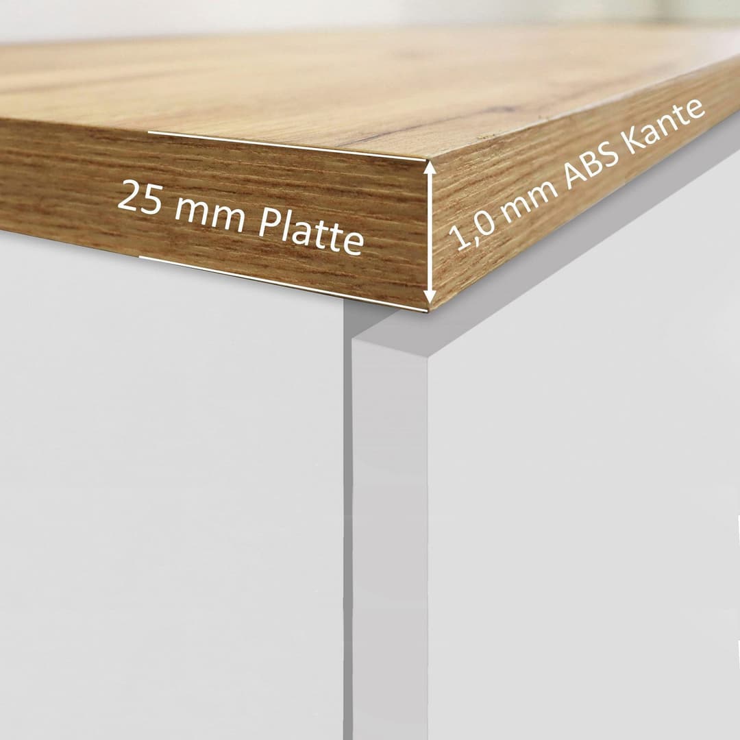 KOCHSTATION Apothekerschrank KS-Sole | Mehrfarbig