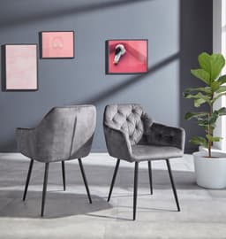 Hela Esszimmerstuhl Kira | Grau