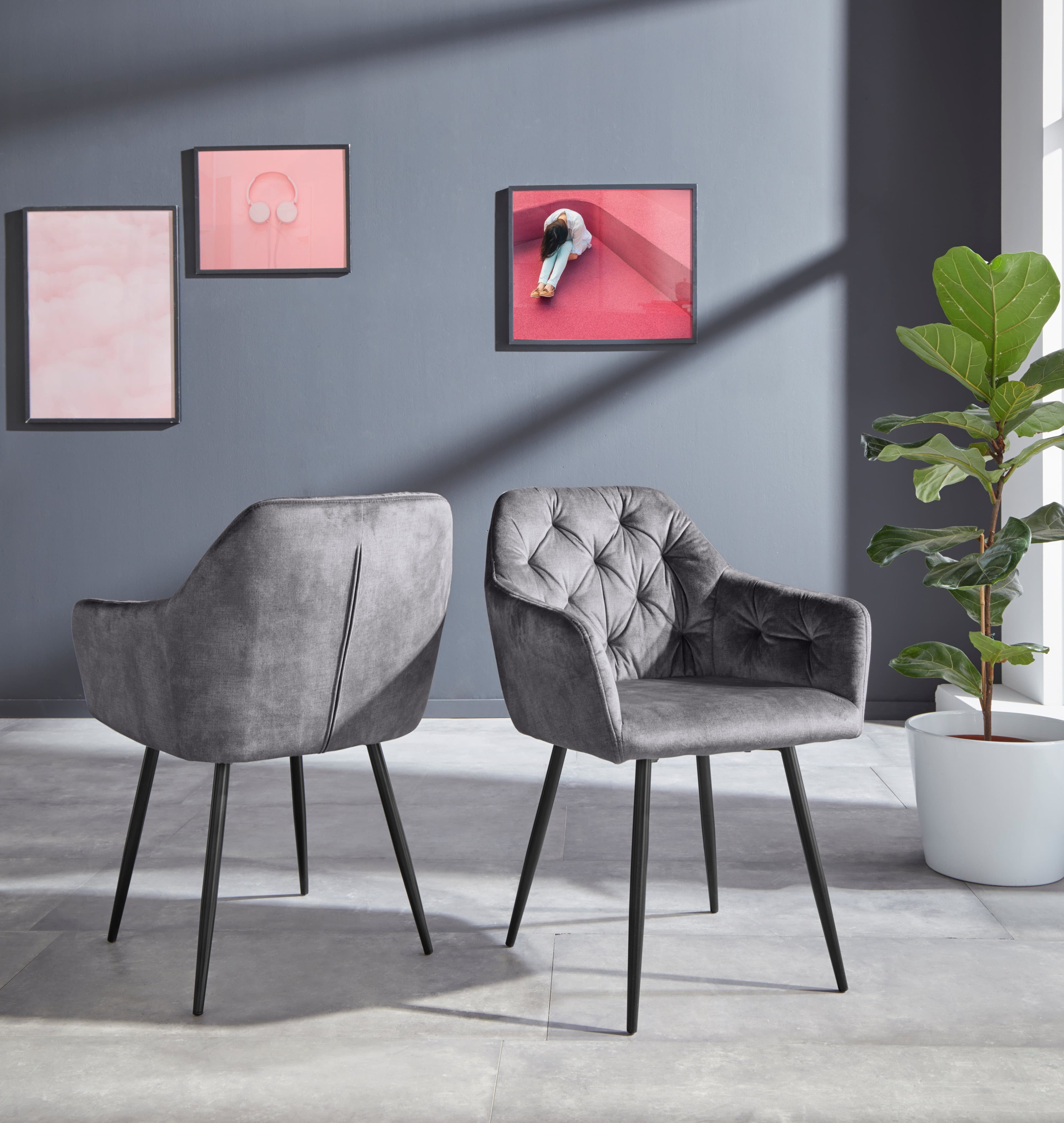 Hela Esszimmerstuhl Kira | Grau