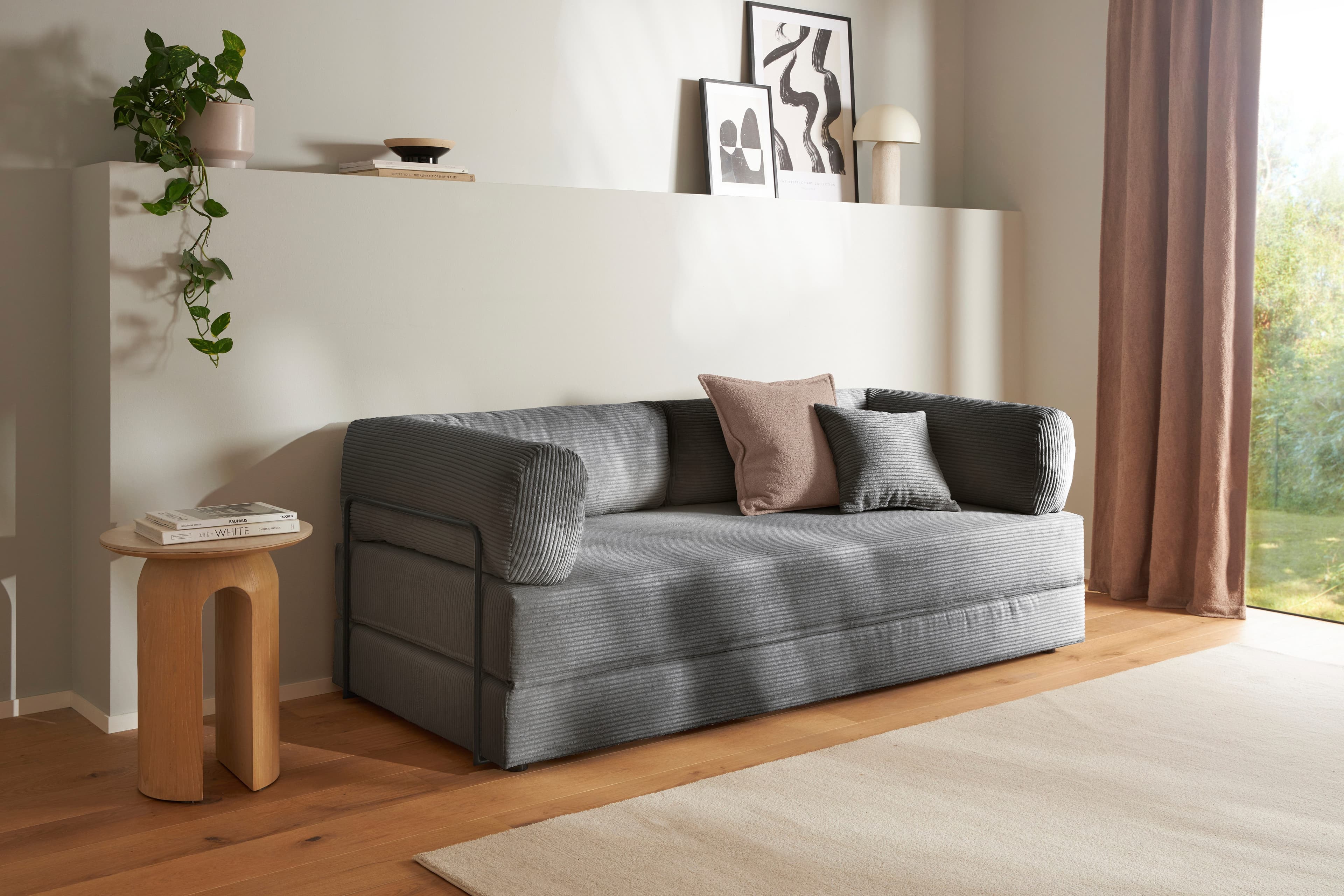 homsy by Ana Johnson Schlafsofa Folda Dauerschläfer | Grau