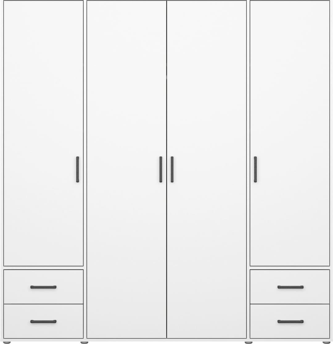 rauch VOYAGER Kleiderschrank | Weiß