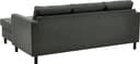 ATLANTIC home collection Ecksofa Tea L-Form | Grau 3