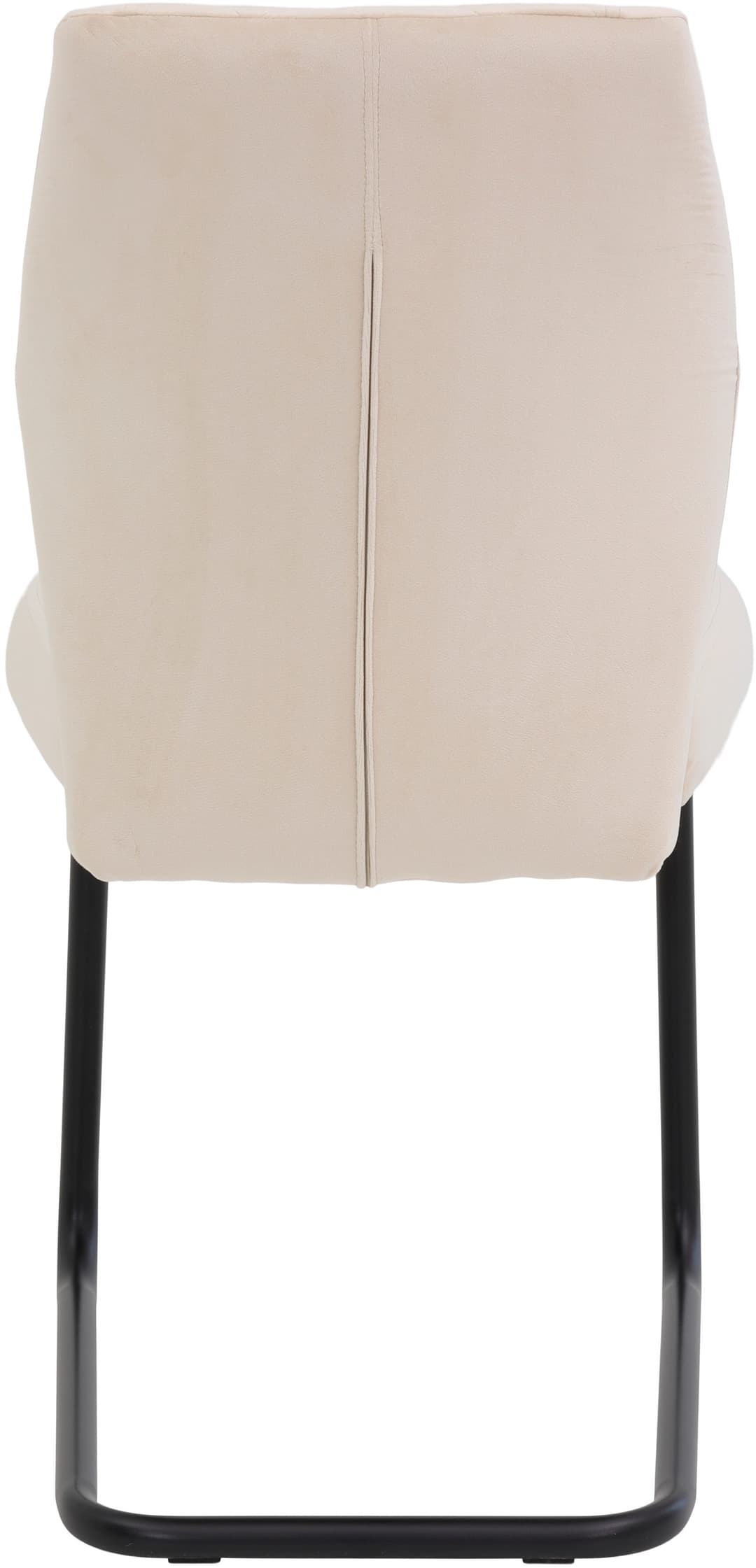 HELADALLAS Freischwinger Stuhl Set | Beige