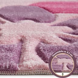 LUXOR living Kinderteppich Flair | Rosa