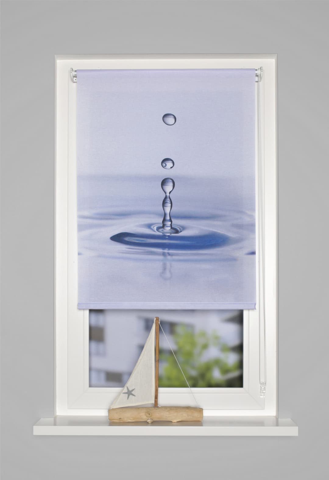 HOME WOHNIDEEN Raffrollo FARO | Blau