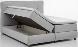 ATLANTIC home collection Boxspringbett Tilo | Grau