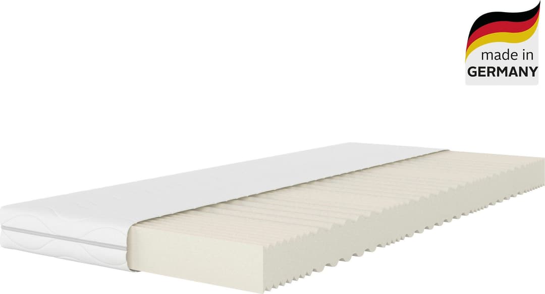 Komfortschaummatratze Fjord | Weiß