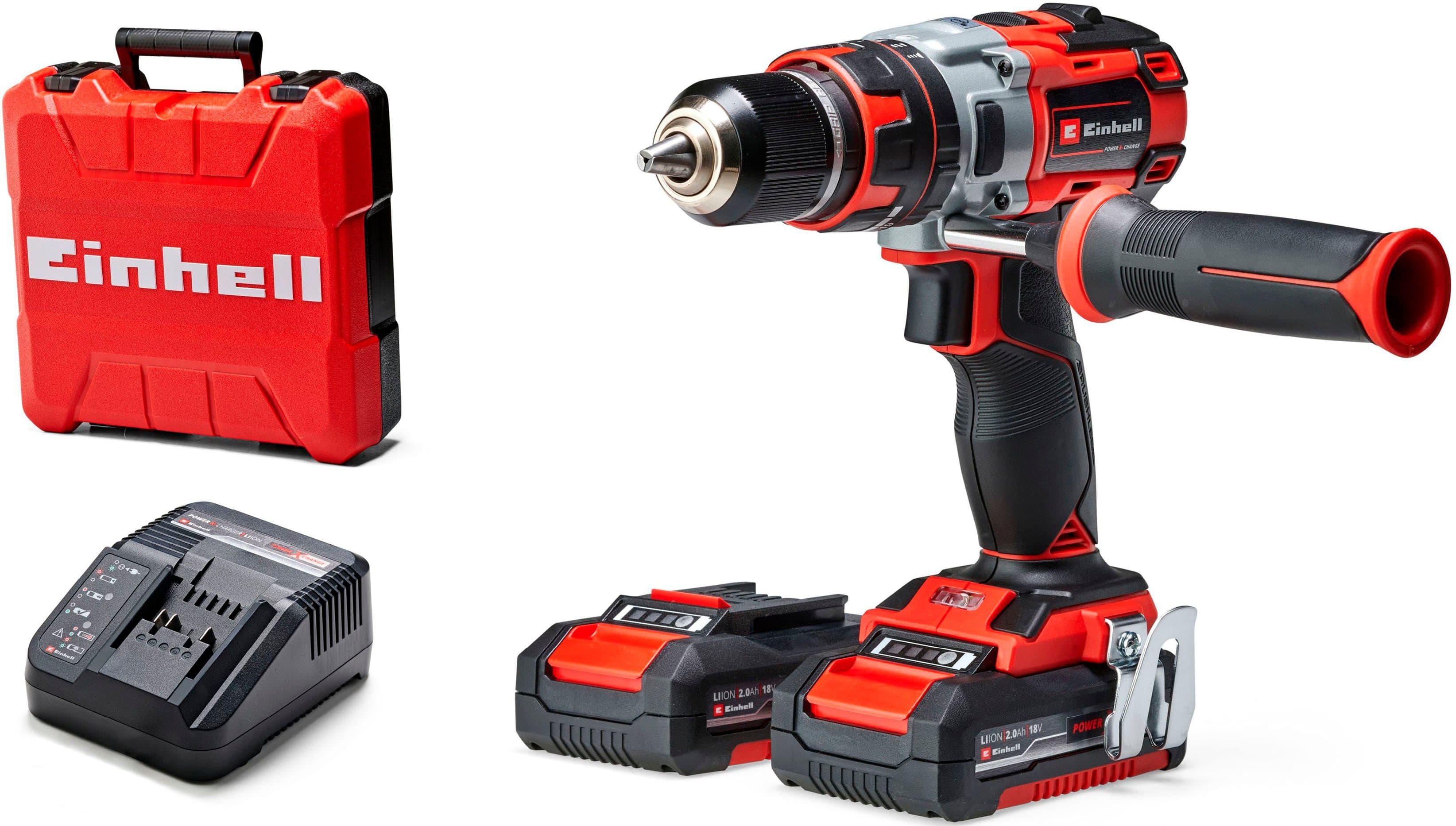 Einhell Akku-Schlagbohrschrauber TE-CD 18 Li-i BL | Rot
