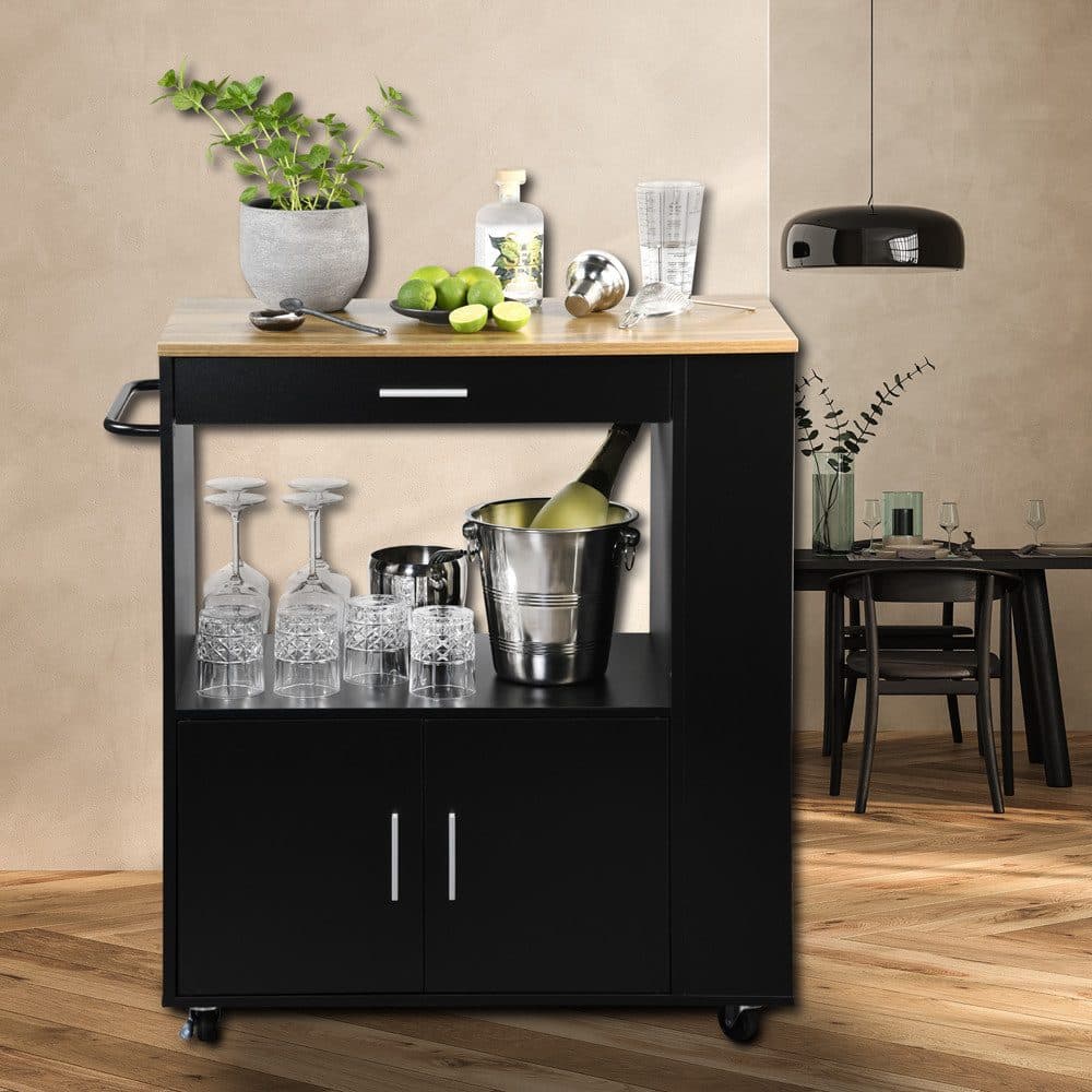 KESPER® Küchenwagen | Schwarz