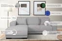 Home affaire Ecksofa BORNHOLM L-Form, B: 234 cm | Beige 3