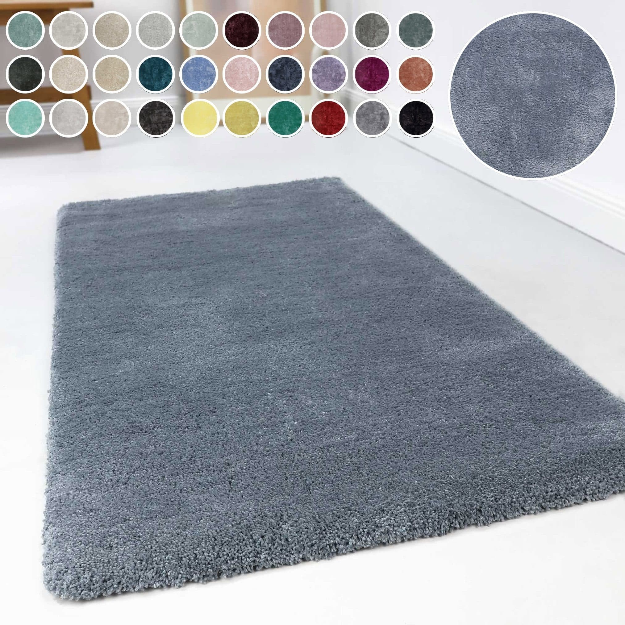 Esprit Hochflor-Teppich Relaxx ESP-4150 | Blau