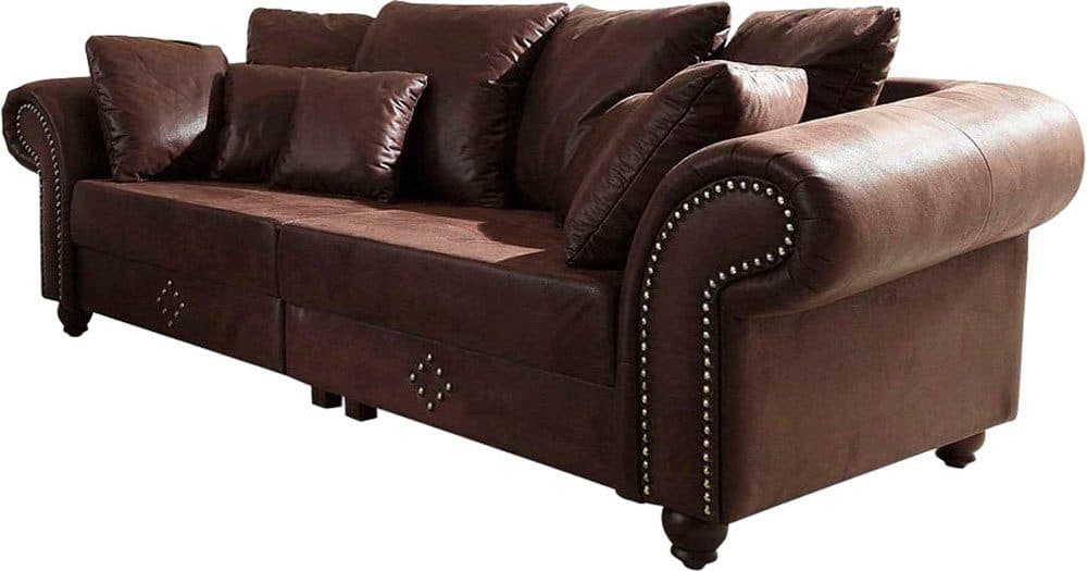 Home affaire Big-Sofa King George Mega Sofa | Braun