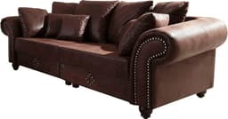 Home affaire Big-Sofa King George Mega Sofa | Braun