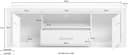 Home affaire Lowboard BIANCO | Weiß 5