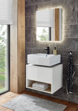 Home affaire Waschbeckenunterschrank Studio Line | Weiß