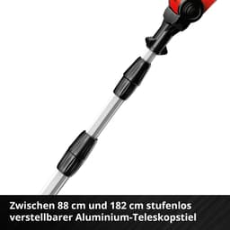Einhell Garten-Multifunktionsgerät GE-HC 18 Li T Solo | Rot