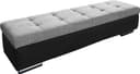 DOMO collection Hocker Treviso XXL | Schwarz 2