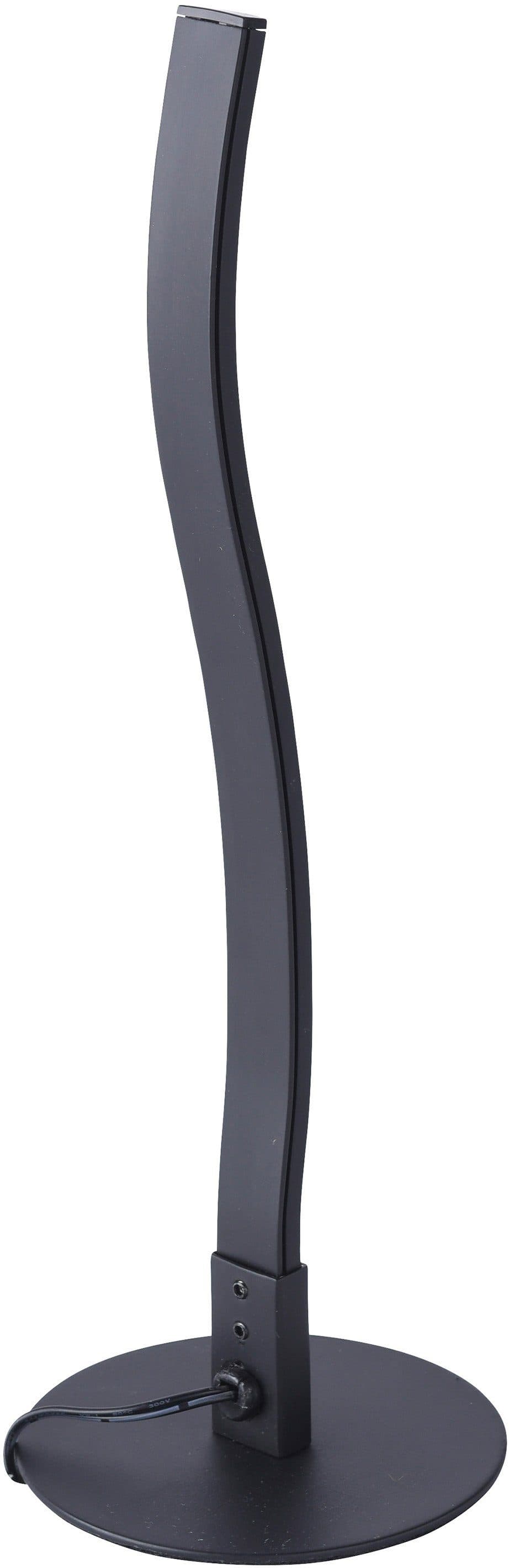 JUST LIGHT LED Tischleuchte WAVE | Schwarz