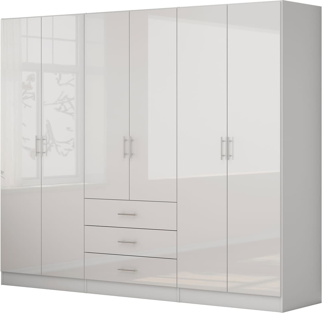 OTTO home Kleiderschrank Trento | Weiß
