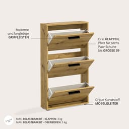HBZ Sam Schuhkipper | Holztöne
