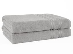 HAMMETEX Duschtuch 2er Set | Grau