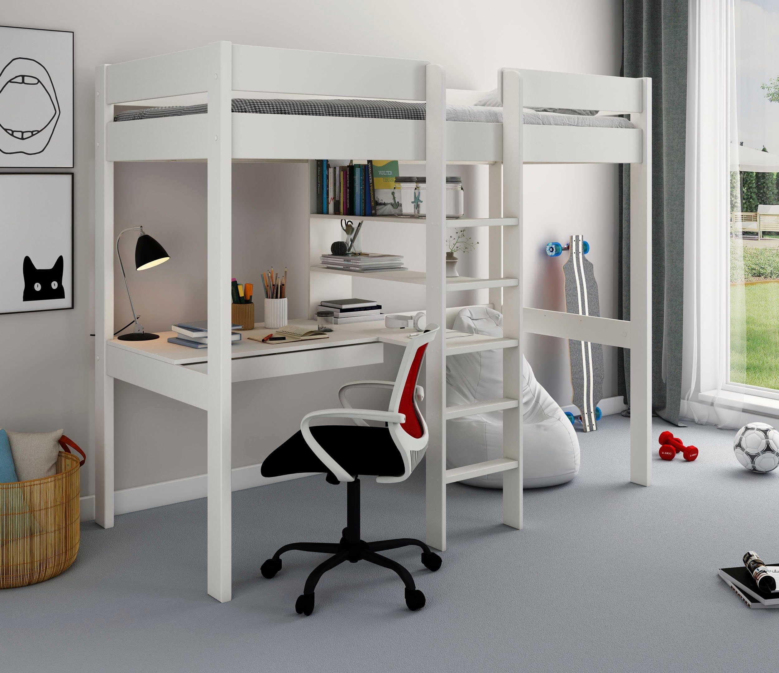 OTTO home Hochbett Stockbett "ROBIN" | Weiß