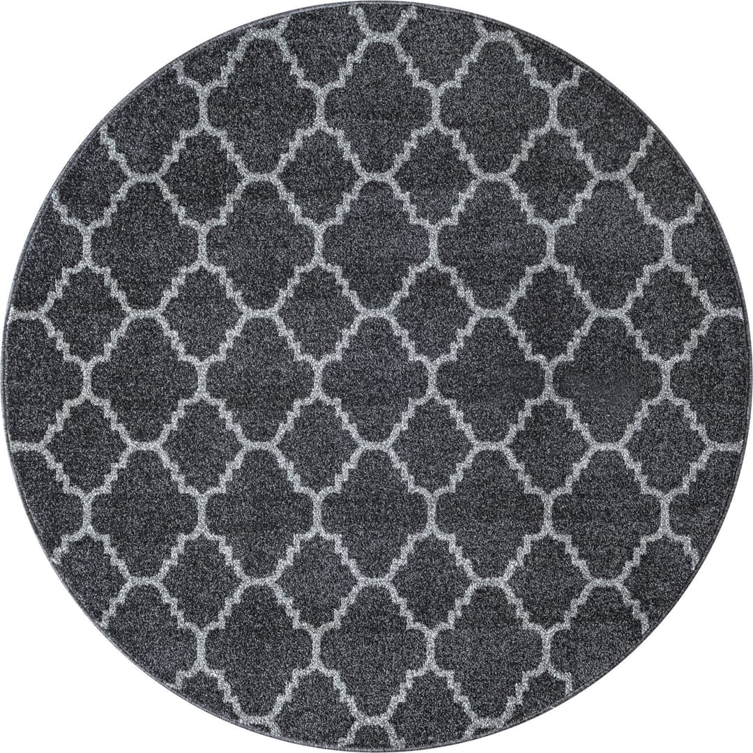 Sanat Teppich Boho 8202 | Schwarz