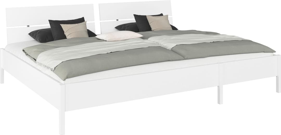 rauch Bett Familienbett XXL MARE | Weiß